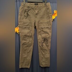 White House Black Market Olive Cargo Pants